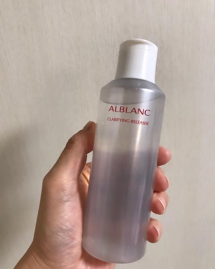 クラリファイイング リリーサー/ALBLANC/クレンジングウォーターを使ったクチコミ(3枚目)