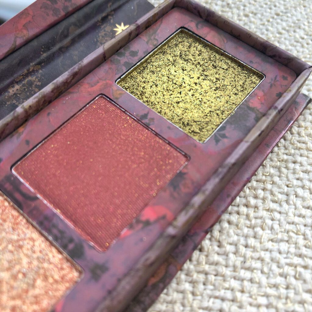 山海シリーズ 4色アイシャドウパレット 01 勺雀 sparrow/GirlCult/アイシャドウパレットを使ったクチコミ（3枚目）