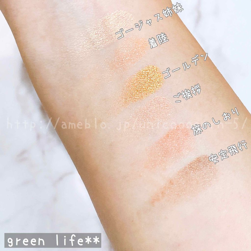 ナイストゥミーチュートランク/MAJOLICA MAJORCA/アイシャドウパレットを使ったクチコミ(4枚目)