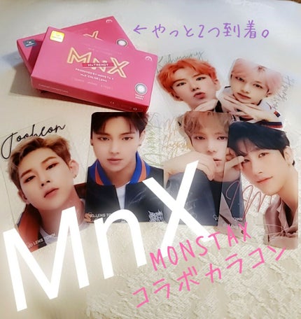 THEPIEL MnXのクチコミ「や、やっと来た!!
#MnX
THEPIEL×MONSTAXカラーコンタクト。
税関問題で.....」(1枚目)