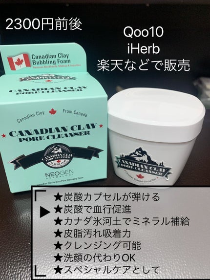 カナディアンクレイ ポア クレンザー/NEOGEN/洗い流すパック・マスクを使ったクチコミ(2枚目)