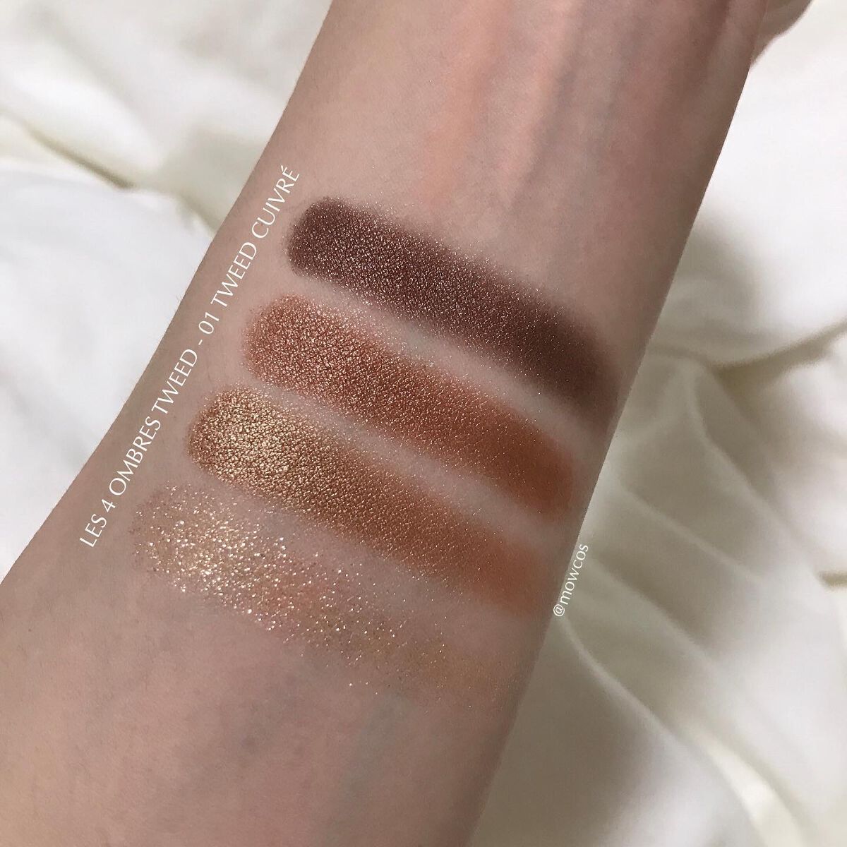 レ キャトル オンブル ツイード/CHANEL/アイシャドウパレットを使ったクチコミ（2枚目）