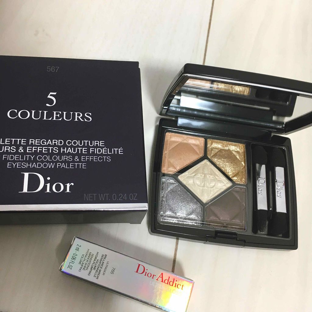 サンク クルール/Dior/アイシャドウパレットを使ったクチコミ（1枚目）