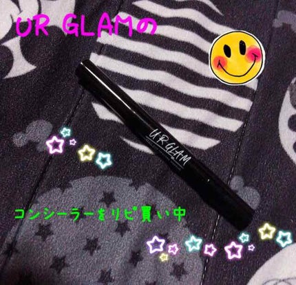 UR GLAM COVER&HIGHLIGHT CONCEALER/U R GLAM/リキッドコンシーラーを使ったクチコミ(1枚目)