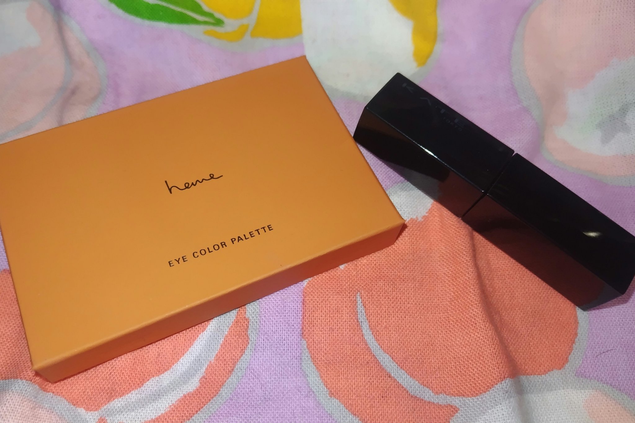 アイカラーパレット/heme/アイシャドウパレットを使ったクチコミ（1枚目）