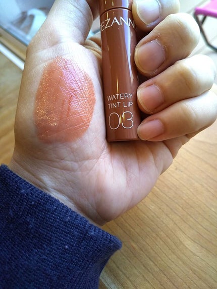 ウォータリーティントリップ/CEZANNE/リップティントを使ったクチコミ(4枚目)