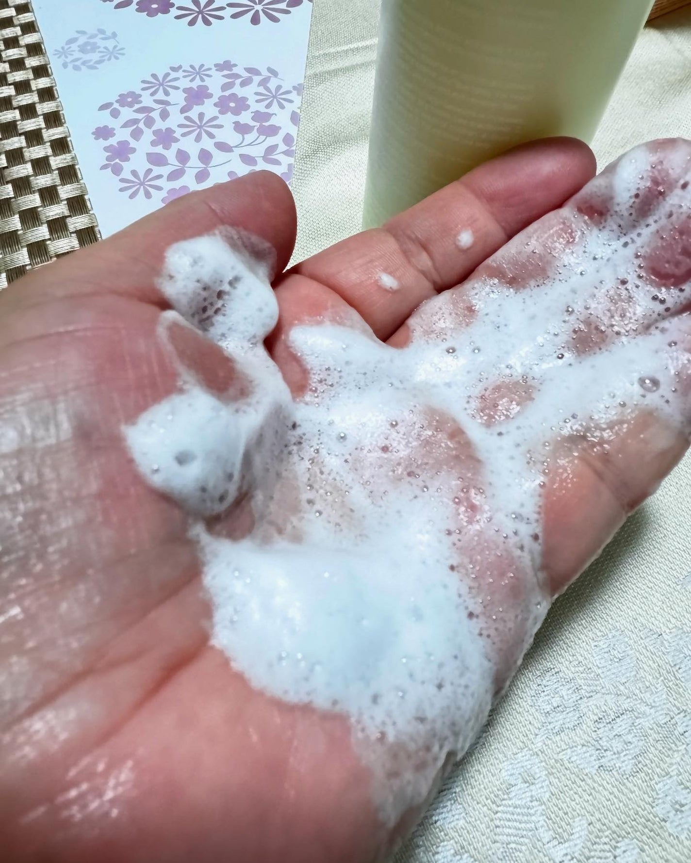 ダブルショットオイルトゥーフォームクレンザー/HAMEL/オイルクレンジングを使ったクチコミ(5枚目)