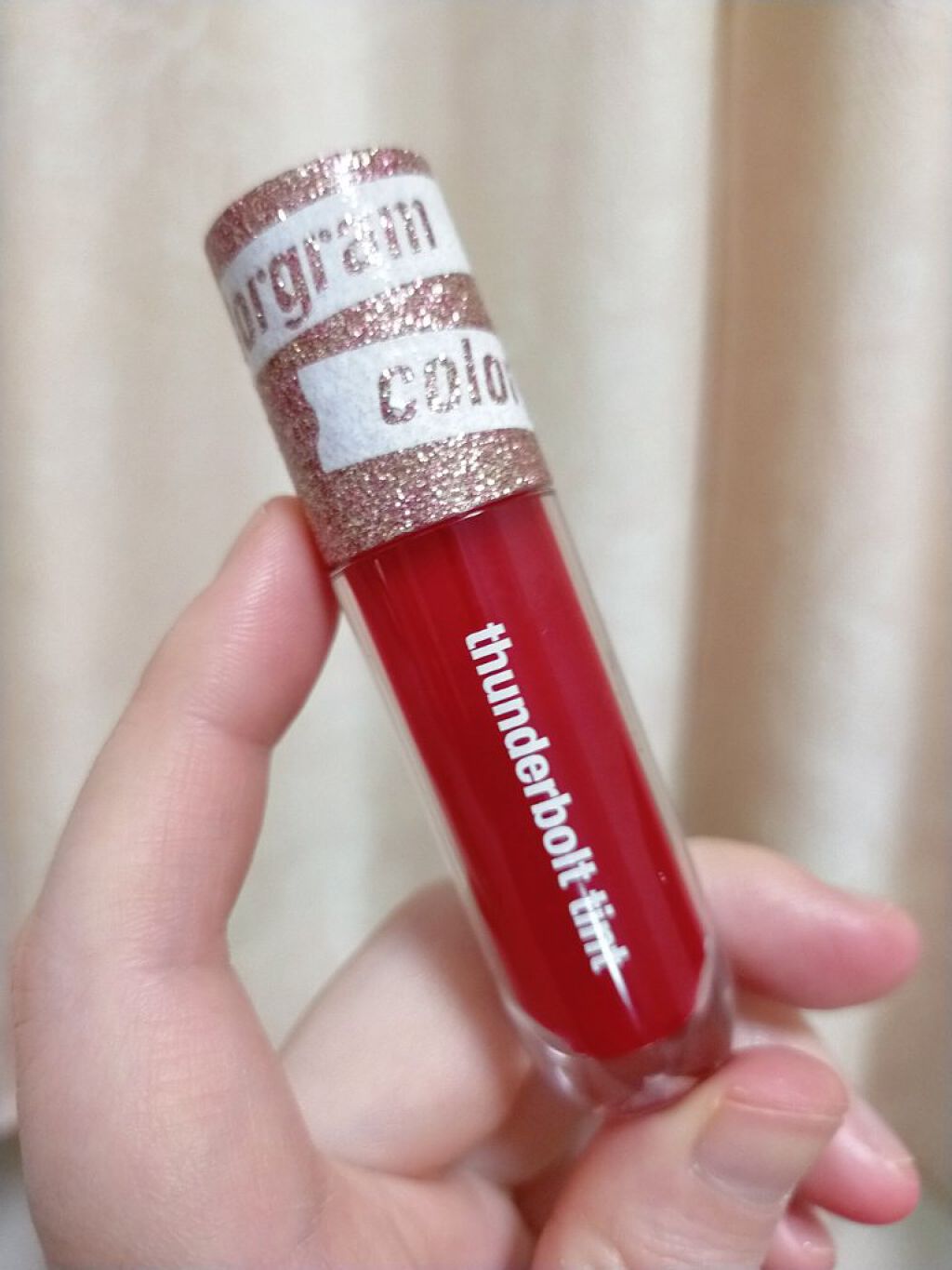 サンダーボルト ティントラッカー/Colorgram/リップティントを使ったクチコミ（2枚目）