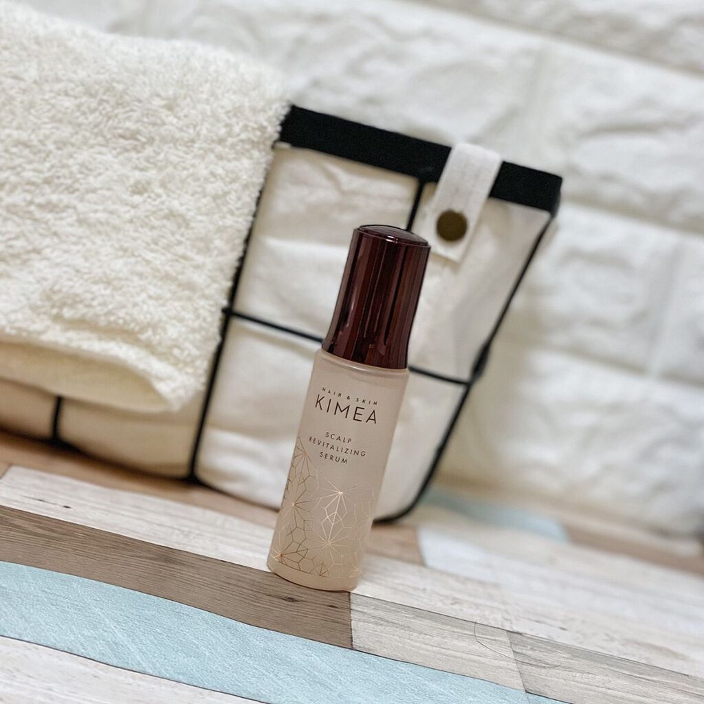 スカルプ リバイタライジングセラム/ヘア&スキン キメア/頭皮ローションを使ったクチコミ(1枚目)