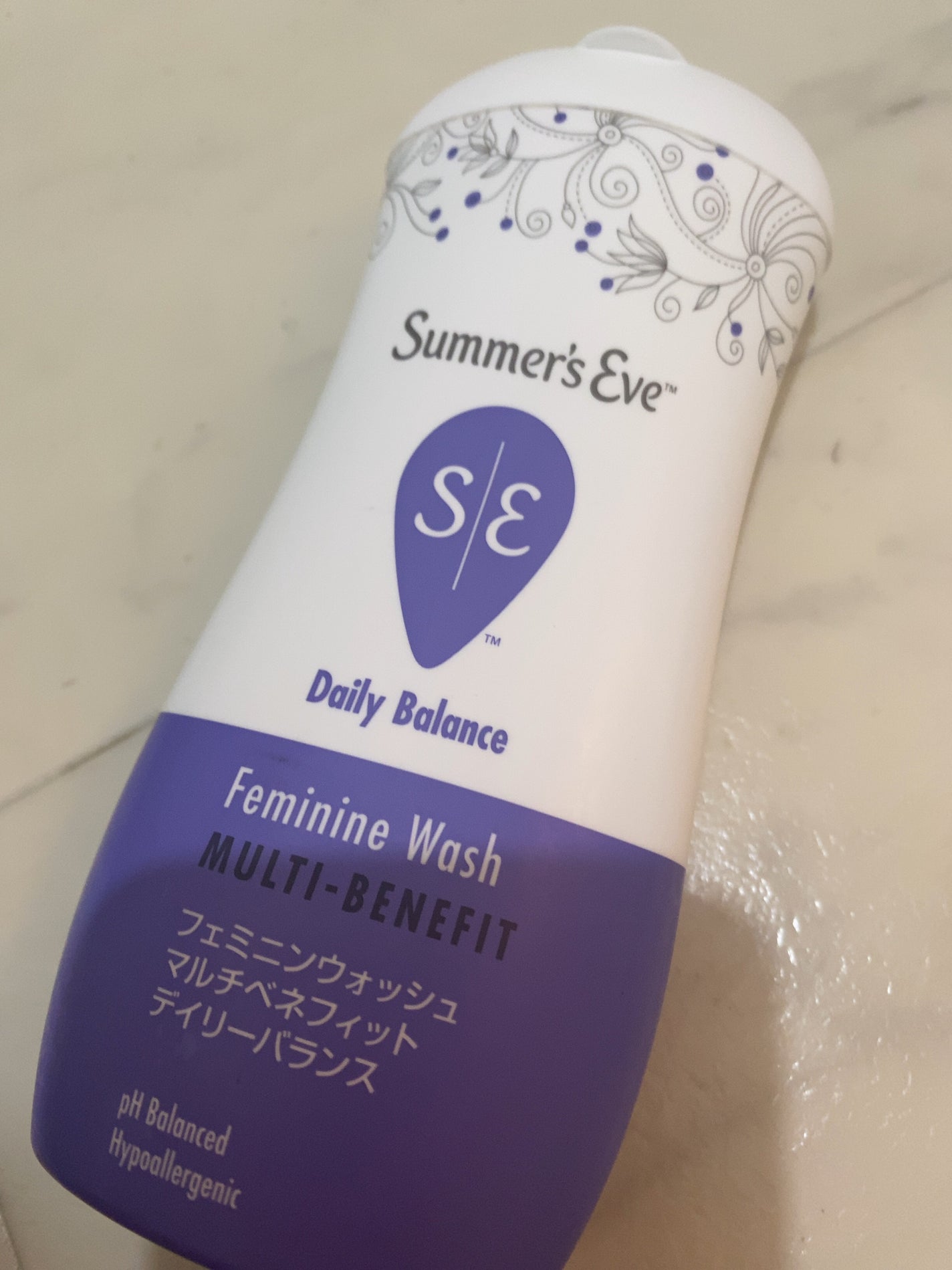 フェミニンウォッシュ マルチベネフィット デイリーバランス/Summer's Eve(サマーズイブ)/デリケートゾーンケアを使ったクチコミ(1枚目)