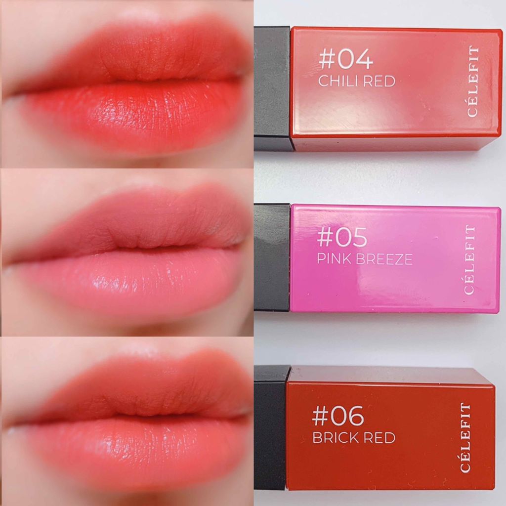 シフォンフィットリップティント/CELEFIT/リップティントを使ったクチコミ(4枚目)