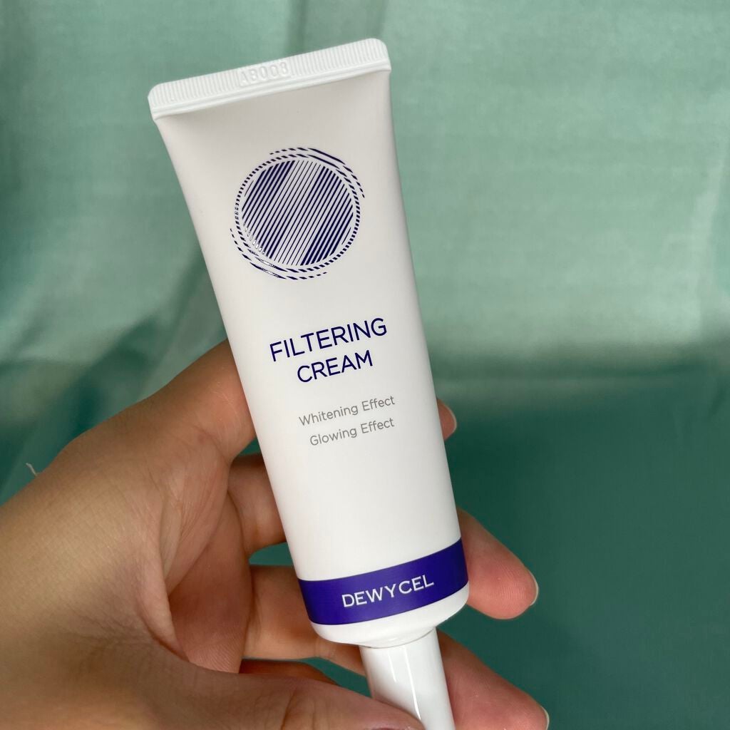フィルタリングクリーム/DEWYCEL/日焼け止めクリームを使ったクチコミ(1枚目)