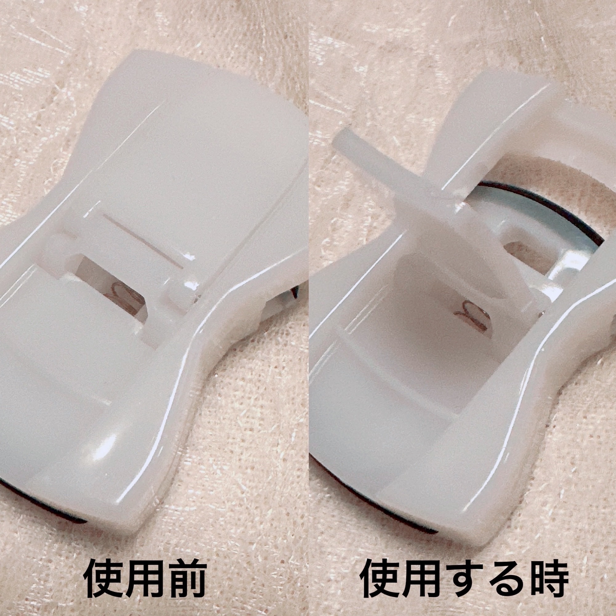 コンパクトビューラー/セリア/ビューラーを使ったクチコミ（3枚目）