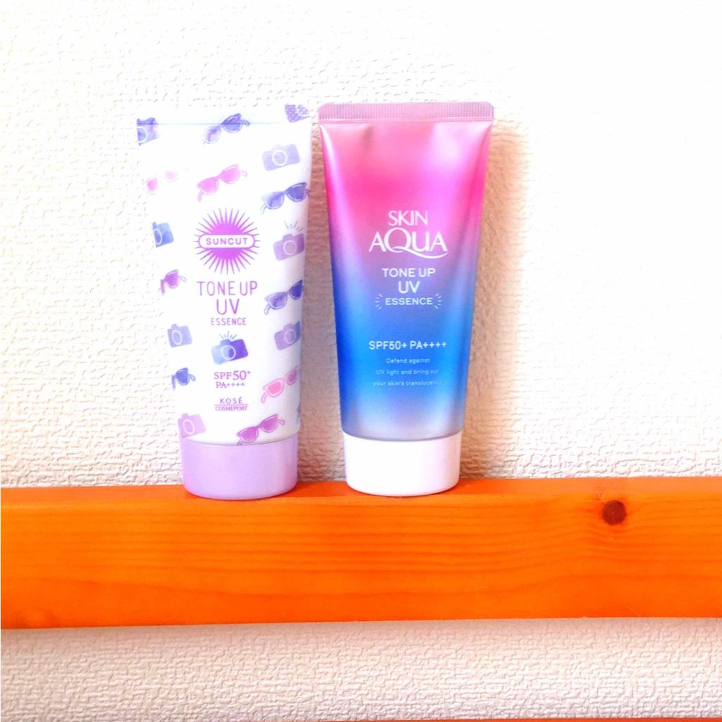 スキンアクア トーンアップUVエッセンス/スキンアクア/日焼け止めクリームを使ったクチコミ(1枚目)