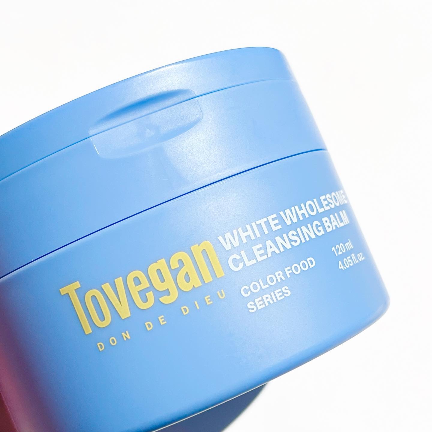 カラーフードシリーズホワイトホールサムクレンジングバーム/Tovegan/クレンジングバームを使ったクチコミ（1枚目）