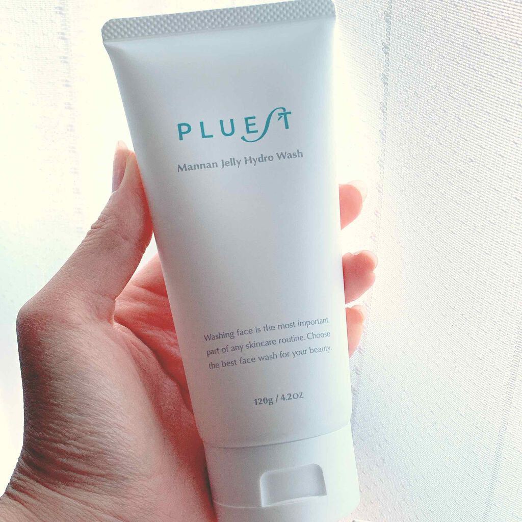 マンナンジェリーハイドロウォッシュ/PLUEST/洗顔料を使ったクチコミ(1枚目)