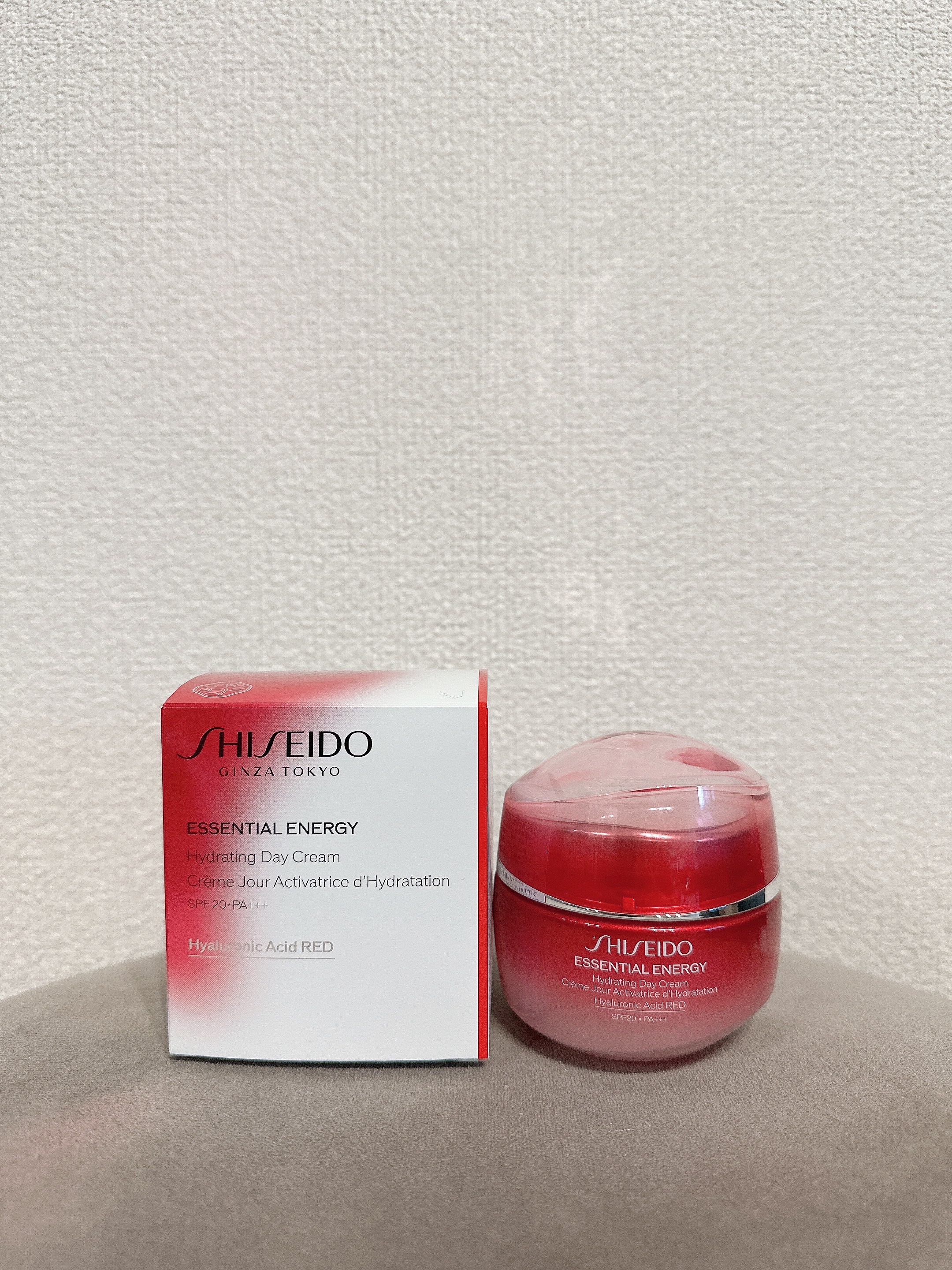 エッセンシャルイネルジャ ハイドレーティング デークリーム 50g/SHISEIDO/フェイスクリームを使ったクチコミ（1枚目）