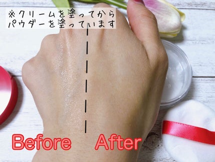 メイク キープ パウダー/コーセーコスメニエンス/ルースパウダーを使ったクチコミ(6枚目)