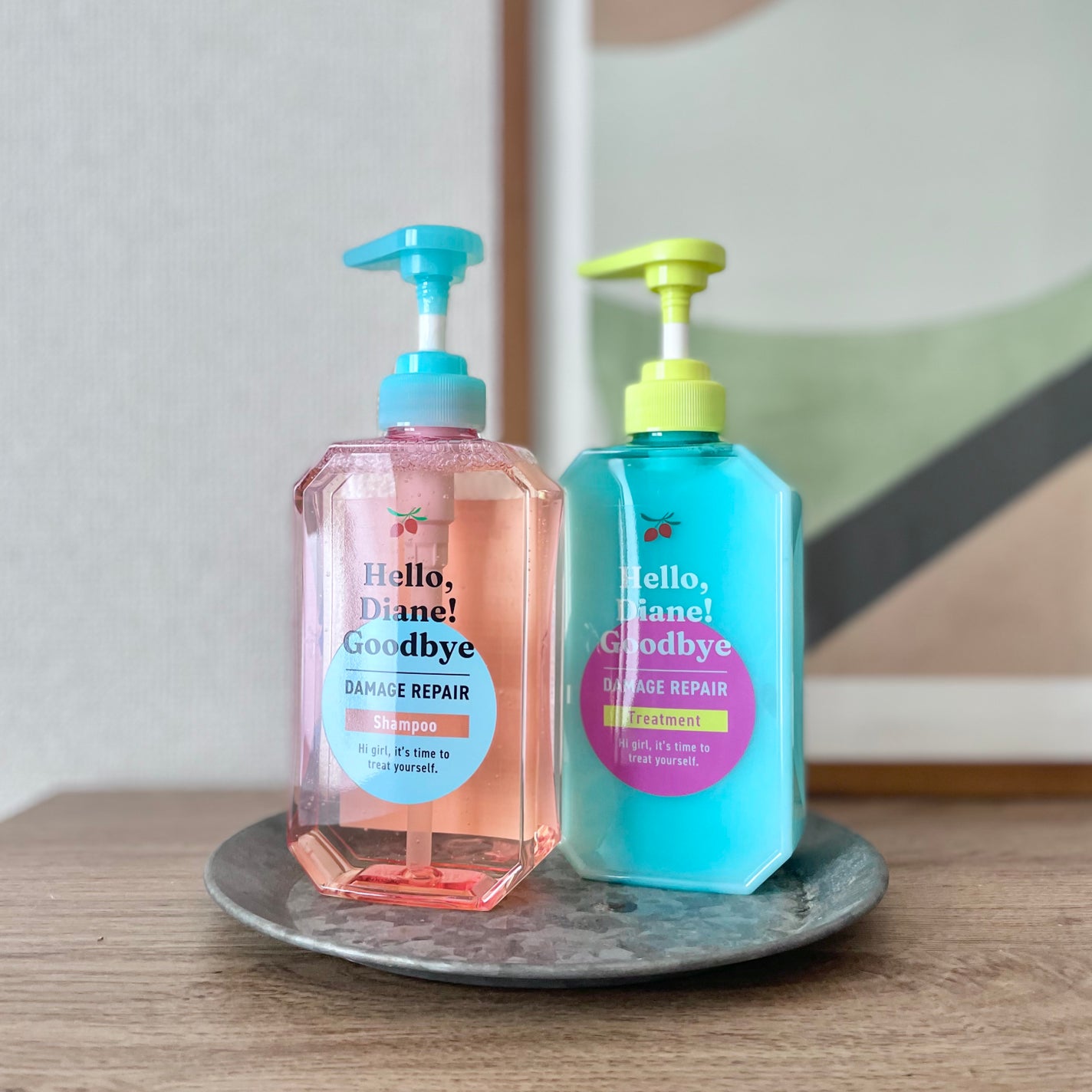 ハローダイアン グッバイ ダメージリペア シャンプー/トリートメント/ダイアン/市販シャンプーを使ったクチコミ(1枚目)