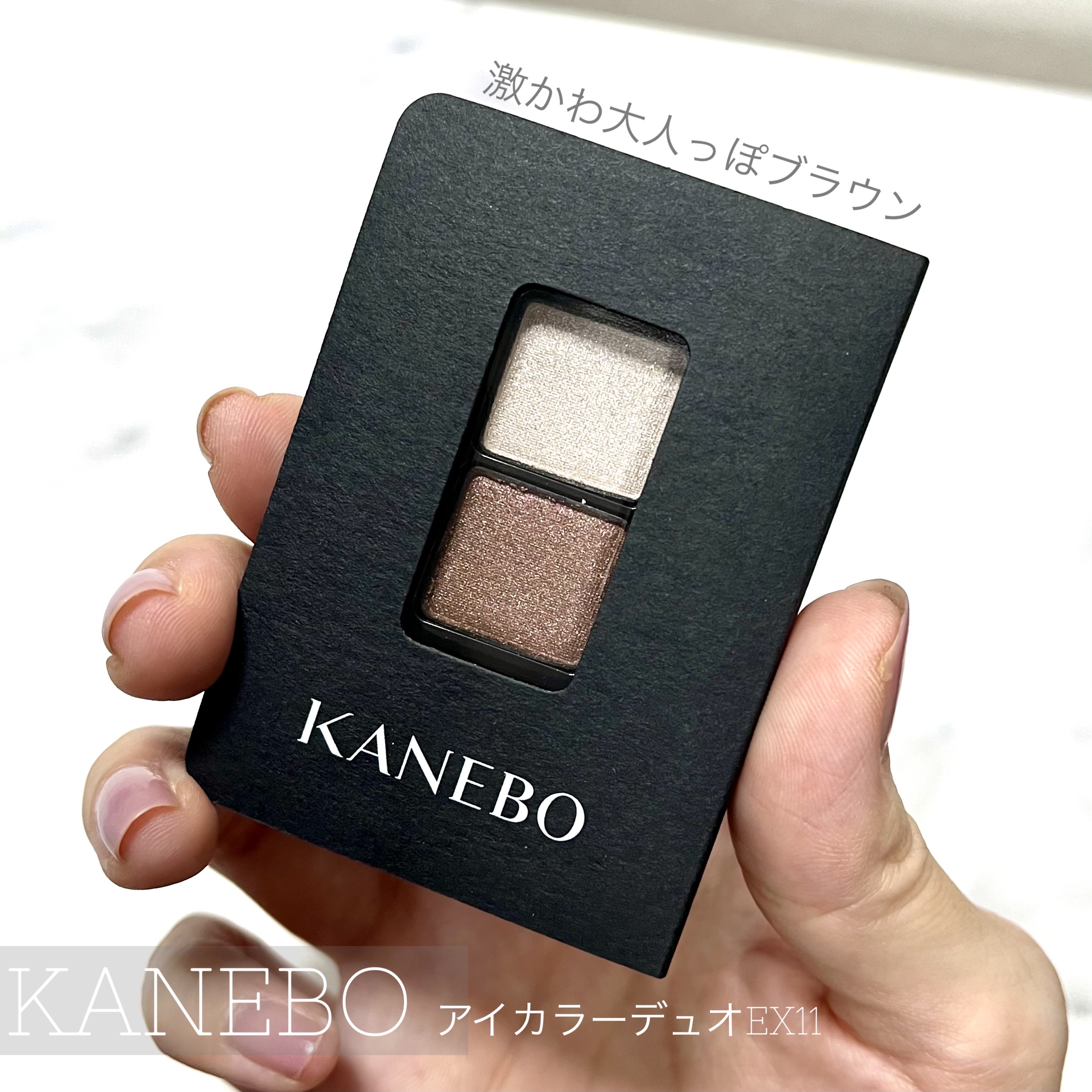 カネボウ アイカラーデュオ/KANEBO/アイシャドウパレットを使ったクチコミ（1枚目）