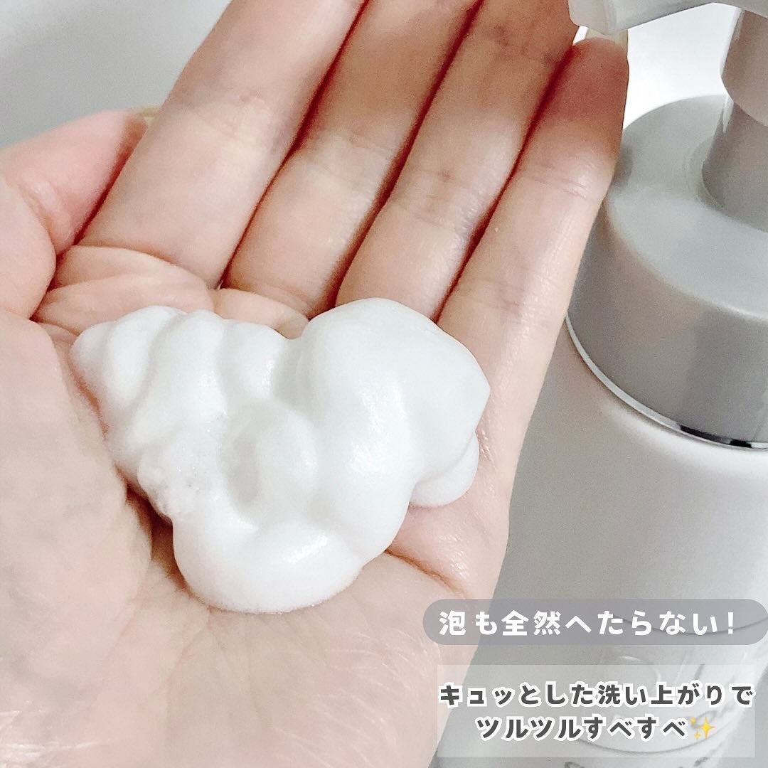 クレンジングソープ泡ピールケア/PLUSRESTORE/泡洗顔を使ったクチコミ(4枚目)