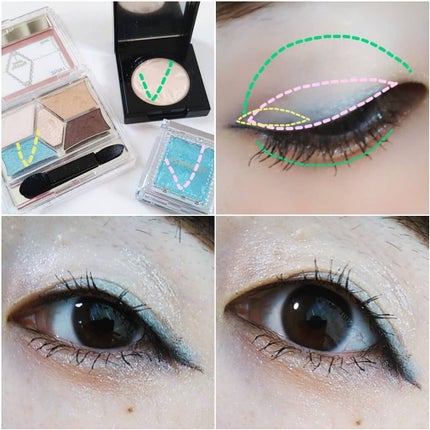 プリズム エアー シャドウ/CLIO/単色アイシャドウを使ったクチコミ(3枚目)