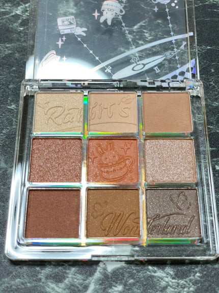 クォーツ 9色アイシャドウパレット(ドリームランドアイシャドウ)/ZEESEA/アイシャドウパレットを使ったクチコミ(1枚目)
