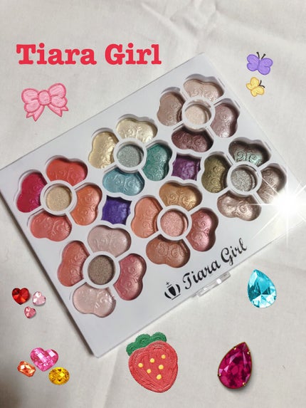 アイカラーパレット/ティアラガール/アイシャドウパレットを使ったクチコミ(1枚目)