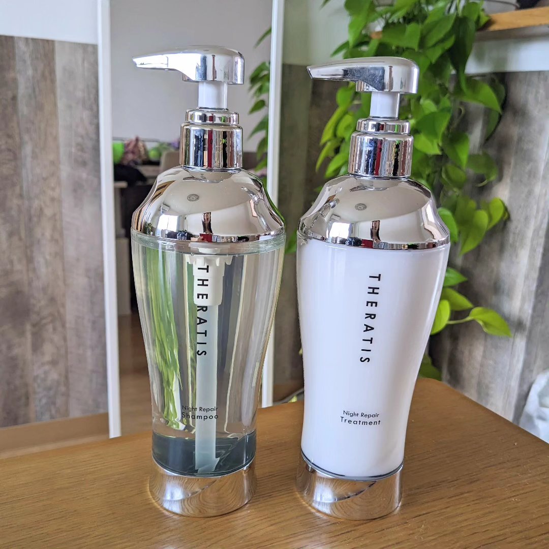 ナイトリペア シャンプー/ヘアトリートメント/THERATIS/シャンプー・コンディショナーを使ったクチコミ（3枚目）