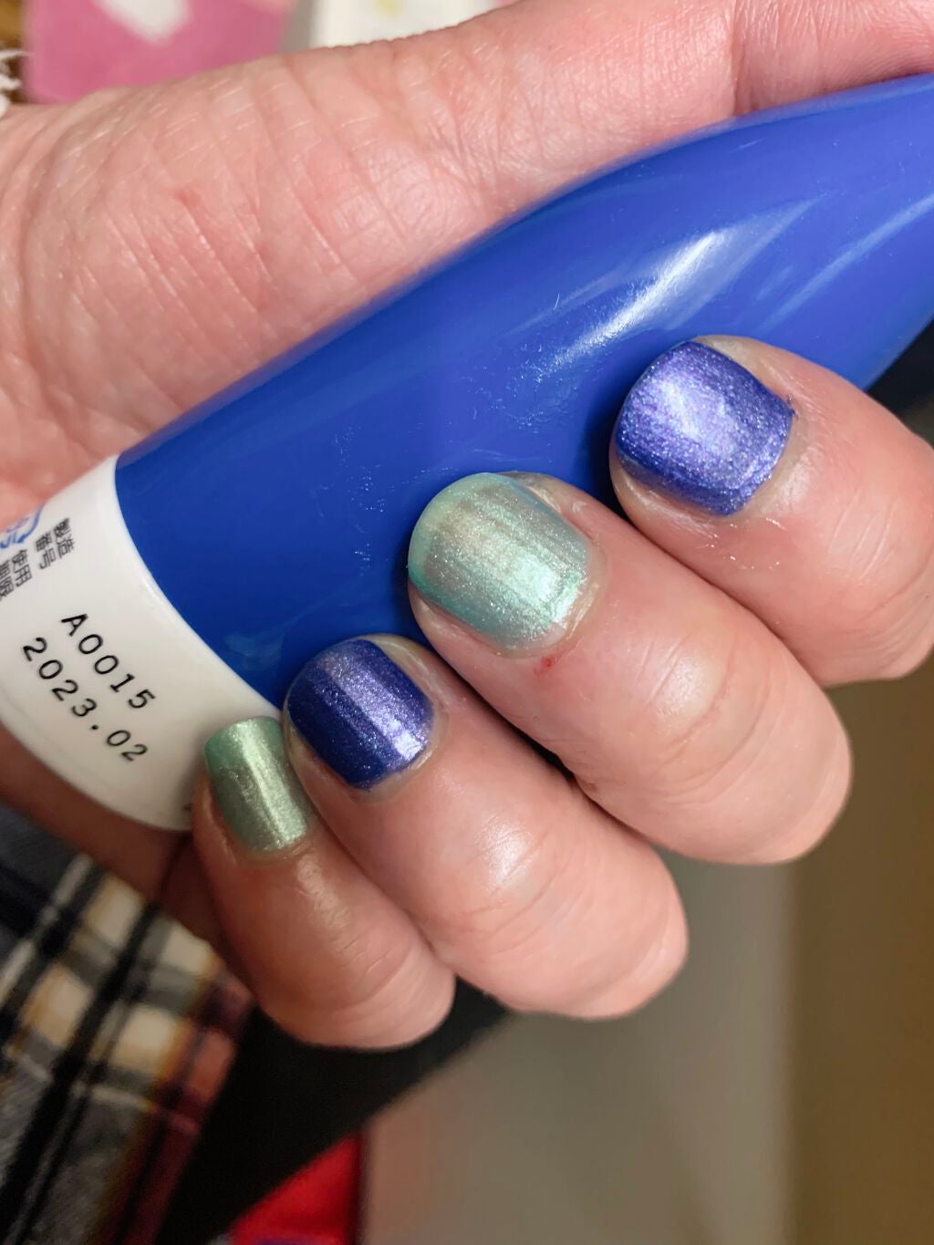 ピールオフマニキュア/キャンドゥ/マニキュアを使ったクチコミ(3枚目)