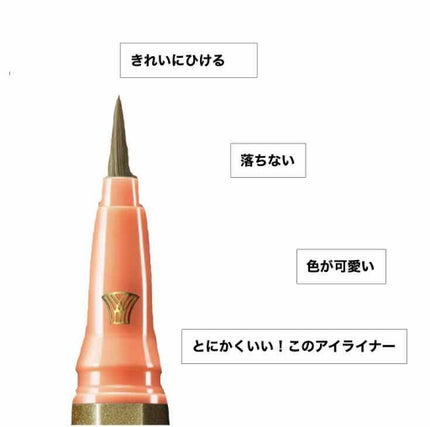 EYE OPENING LINER/UZU BY FLOWFUSHI/リキッドアイライナーを使ったクチコミ(1枚目)