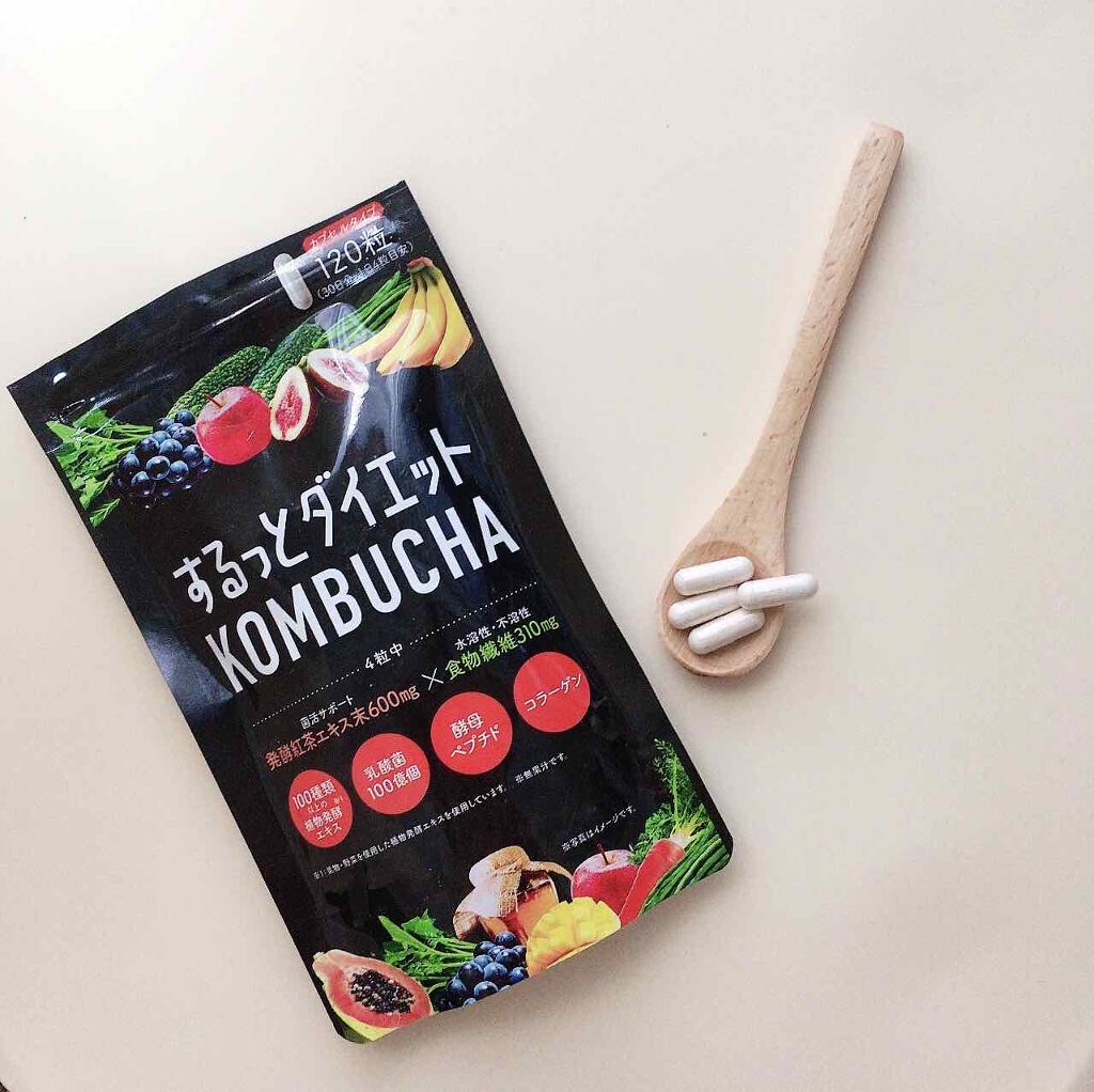 するっとダイエットKOMBUCHAサプリ/リブ・ラボラトリーズ/ボディサプリメントを使ったクチコミ(1枚目)