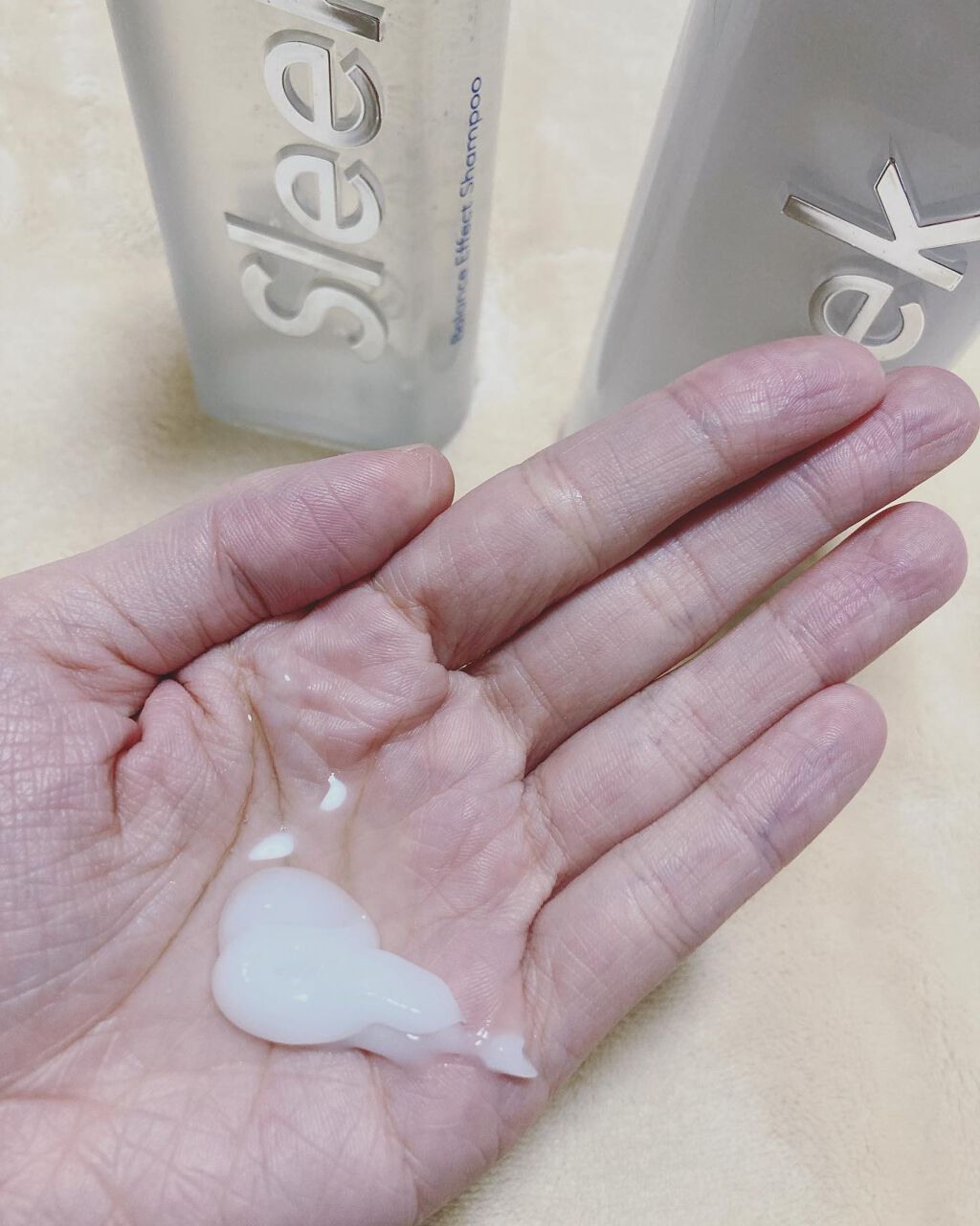 バランスエフェクトマスク/スリーク by サラサロン/ヘアマスク・ヘアパックを使ったクチコミ（3枚目）