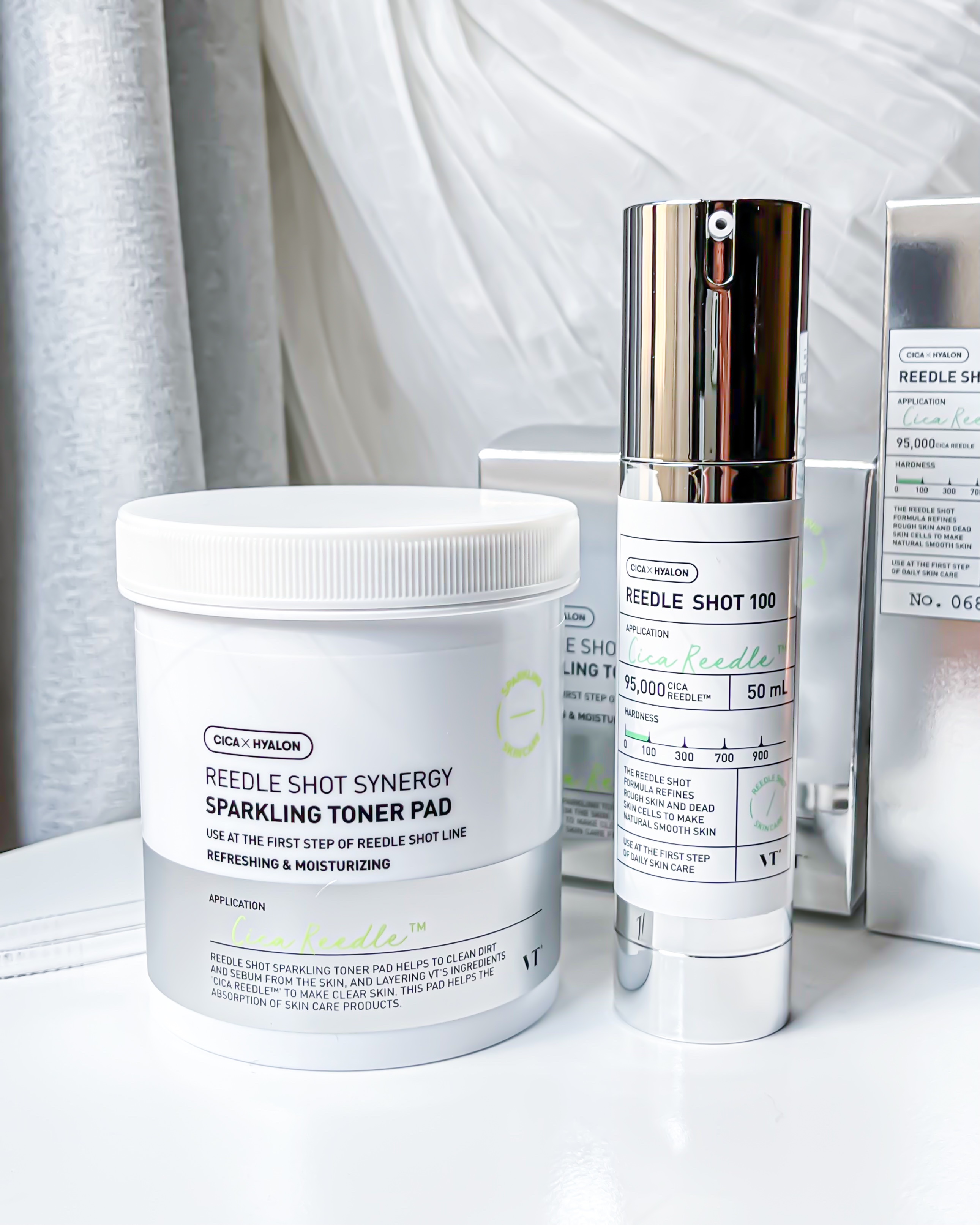 VTのスキンケア・基礎化粧品 リードルショット100他、1商品を使った