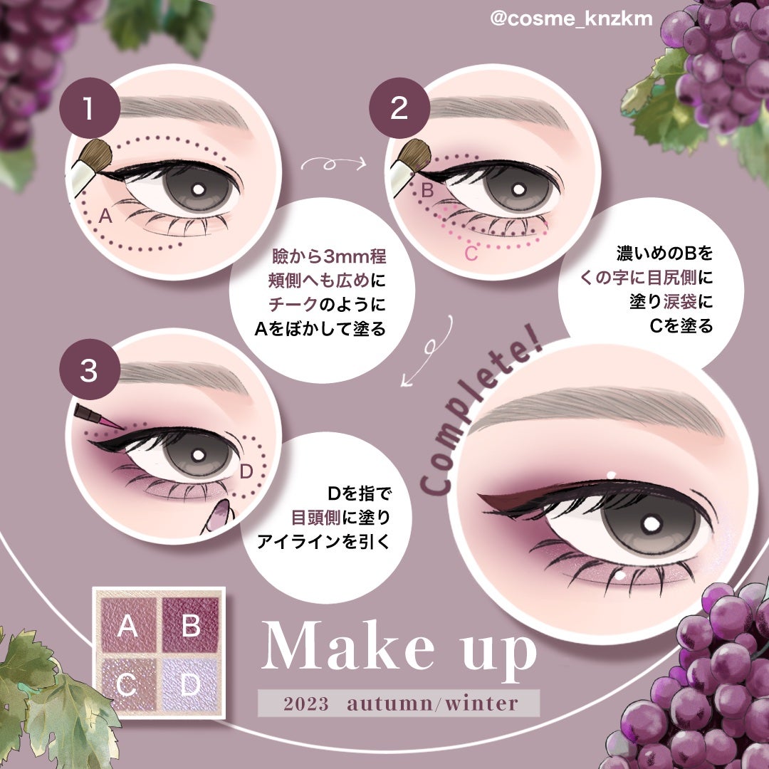 THE アイパレR/b idol/アイシャドウパレットを使ったクチコミ(4枚目)