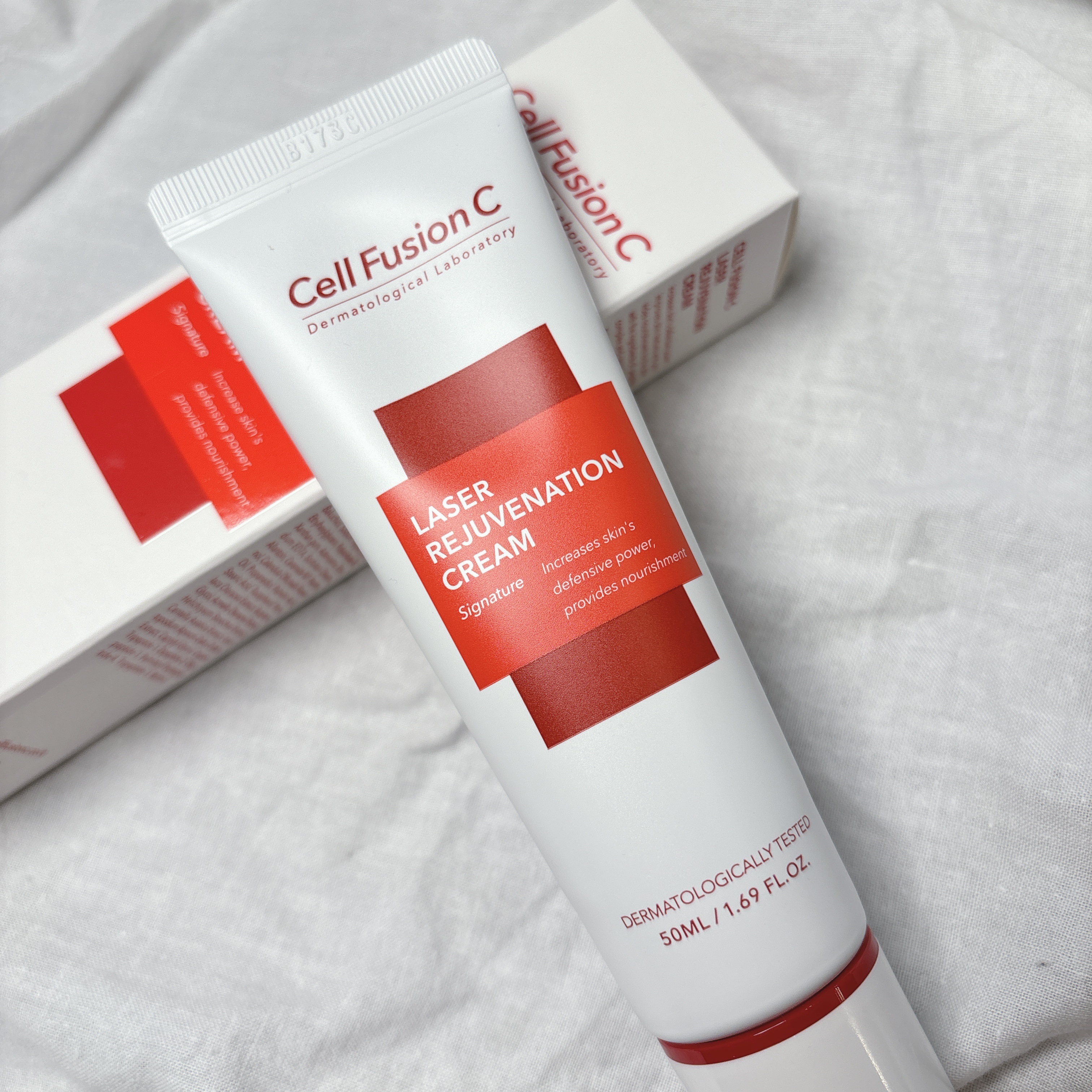 LASER REJUVENATION CREAM/Cell Fusion C(セルフュージョンシー)/フェイスクリームを使ったクチコミ（2枚目）