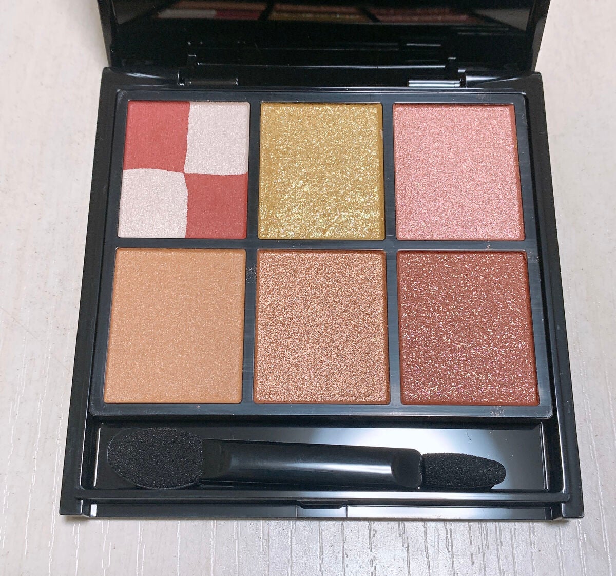 KATE 魂コレクション ブラウンレイヤーパレット/KATE/アイシャドウパレットを使ったクチコミ(4枚目)