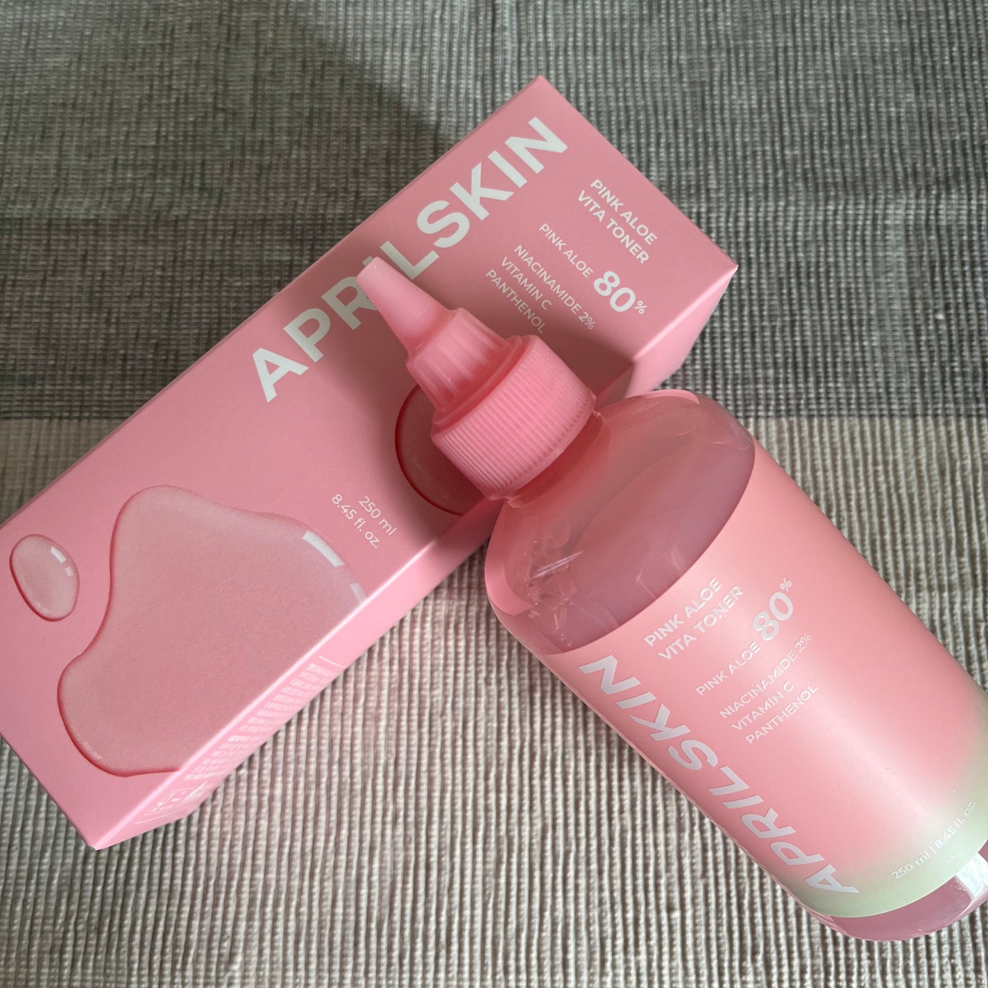 ピンクアロエビタトナー/APRILSKIN/化粧水を使ったクチコミ(1枚目)