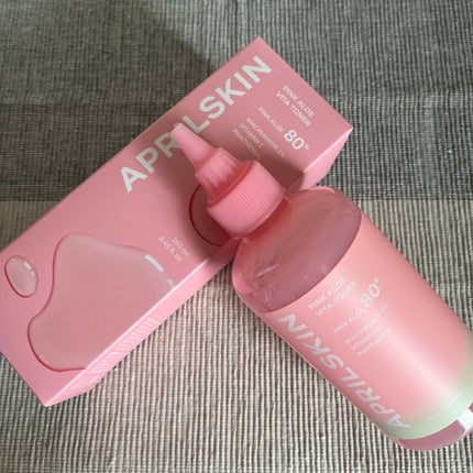 ピンクアロエビタトナー/APRILSKIN/化粧水を使ったクチコミ(1枚目)