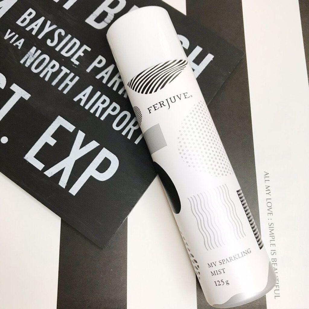 フェルジューブ MV炭酸ミスト/グローリーインターナショナル/ミスト状化粧水を使ったクチコミ（1枚目）