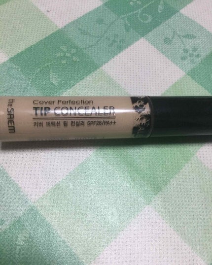 カバーパーフェクション チップコンシーラー/the SAEM/リキッドコンシーラーを使ったクチコミ(1枚目)