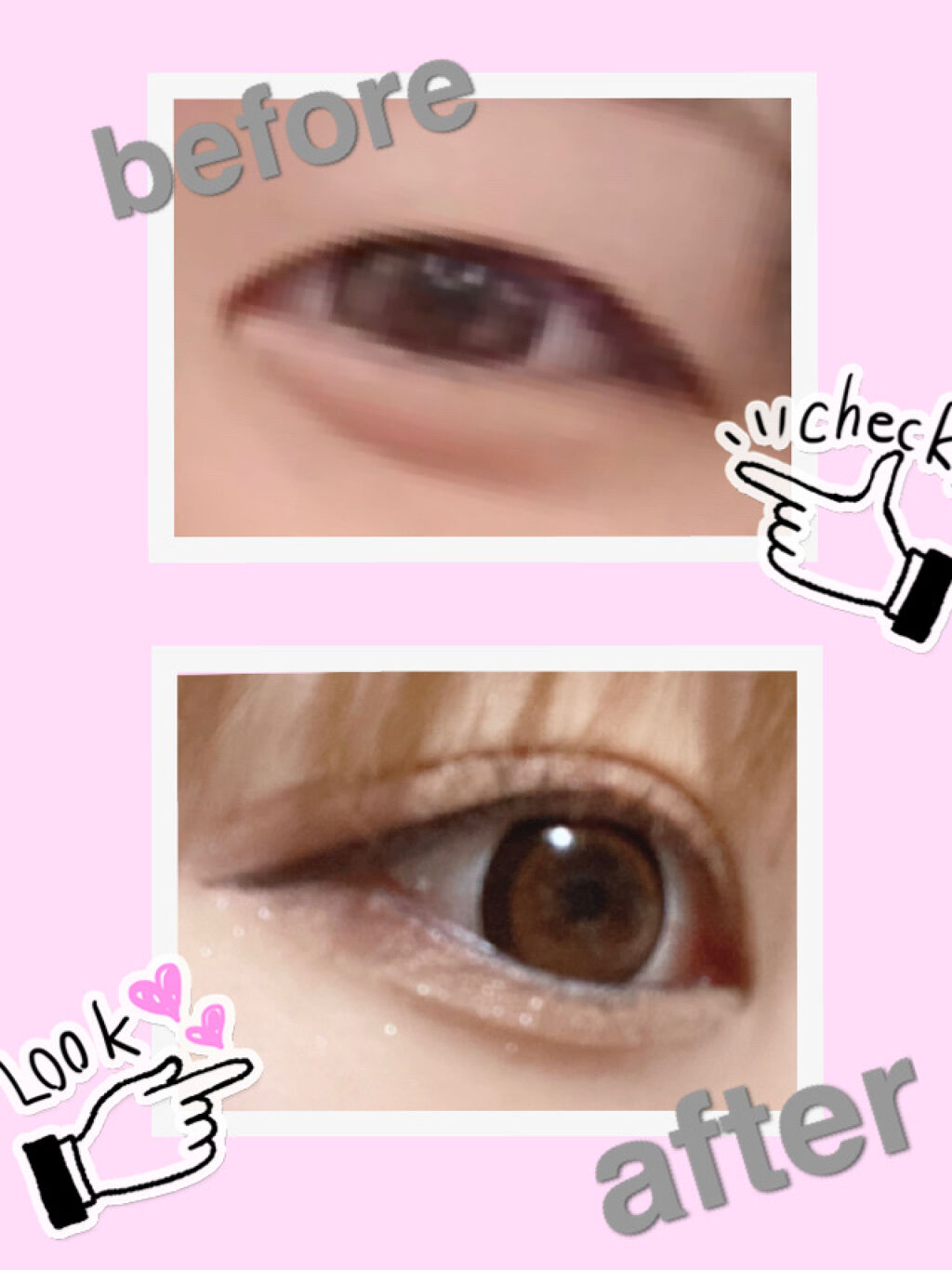 オリシキ アイリッドスキンフィルム		/D-UP/二重まぶた用アイテムを使ったクチコミ（2枚目）