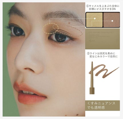 エテュセ アイエディション(カラーパレット)/ettusais/アイシャドウパレットを使ったクチコミ(1枚目)