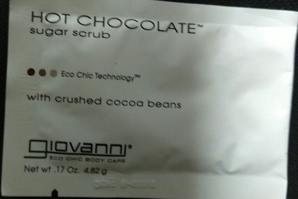 ジョヴァンニ シュガー ボディスクラブ ホットチョコレート/giovanni/ボディスクラブを使ったクチコミ（1枚目）