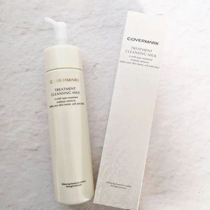 トリートメント クレンジング ミルク/COVERMARK/ミルククレンジングを使ったクチコミ(1枚目)