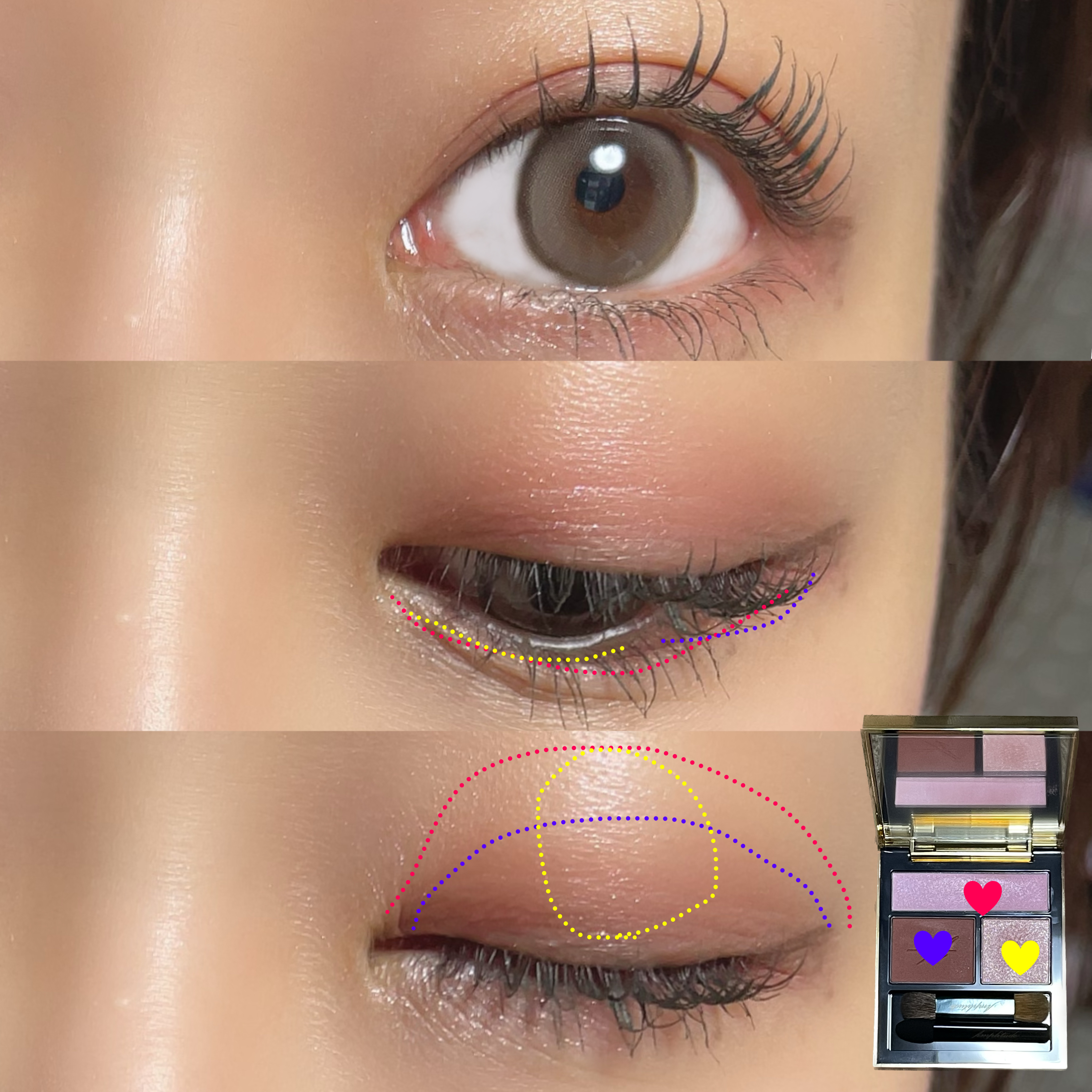 コンスピキュアス アイズ/Amplitude/アイシャドウパレットを使ったクチコミ（2枚目）