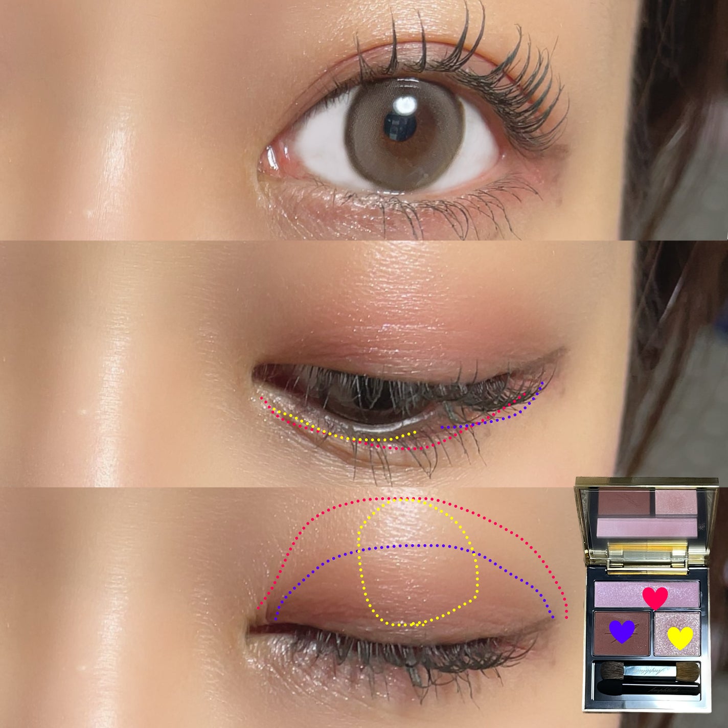 コンスピキュアス アイズ/Amplitude/アイシャドウパレットを使ったクチコミ(2枚目)