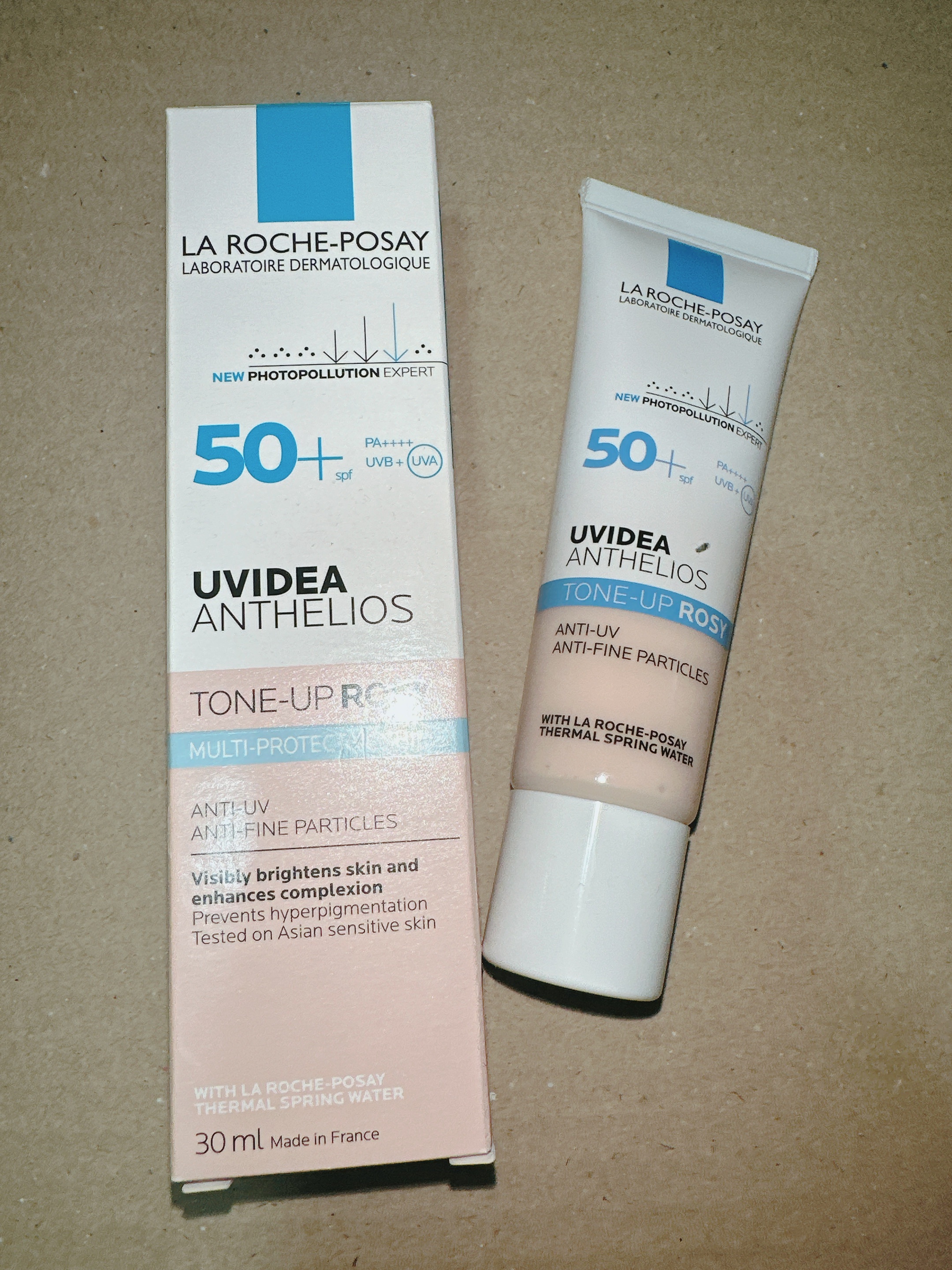 UVイデア XL プロテクショントーンアップ ローズ/ラ ロッシュ ポゼ/日焼け止めクリームを使ったクチコミ（1枚目）