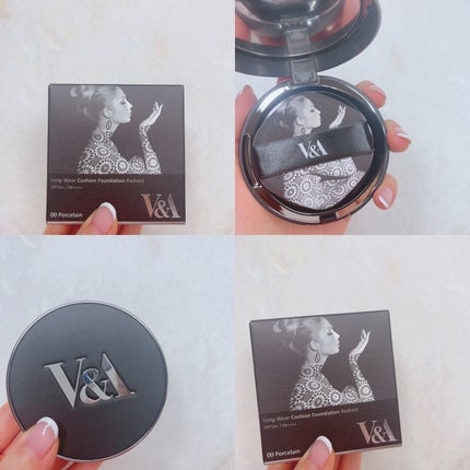 ロングウェアクッションファンデーション/V&Aビューティー/クッションファンデーションを使ったクチコミ(2枚目)