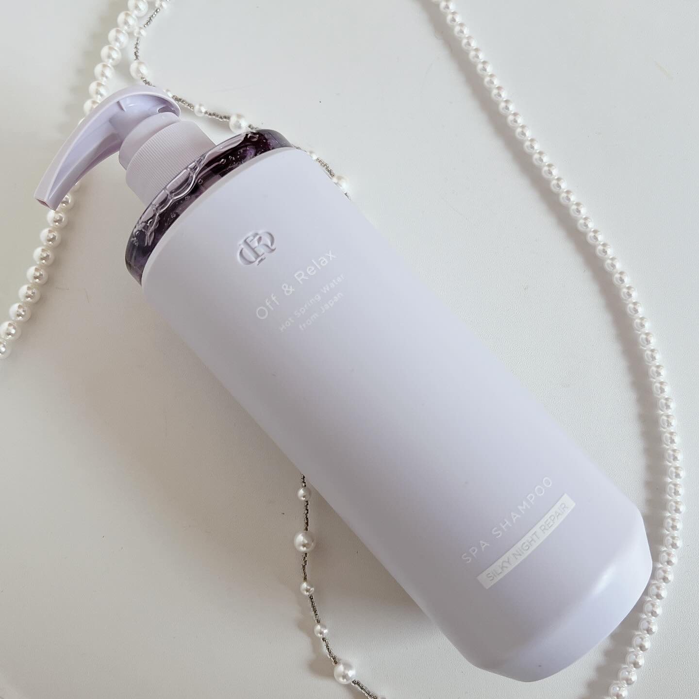 ＯＲ スパ・シャンプー／ヘアトリートメント シルキーナイトリペア/Off&Relax/市販シャンプーを使ったクチコミ（2枚目）